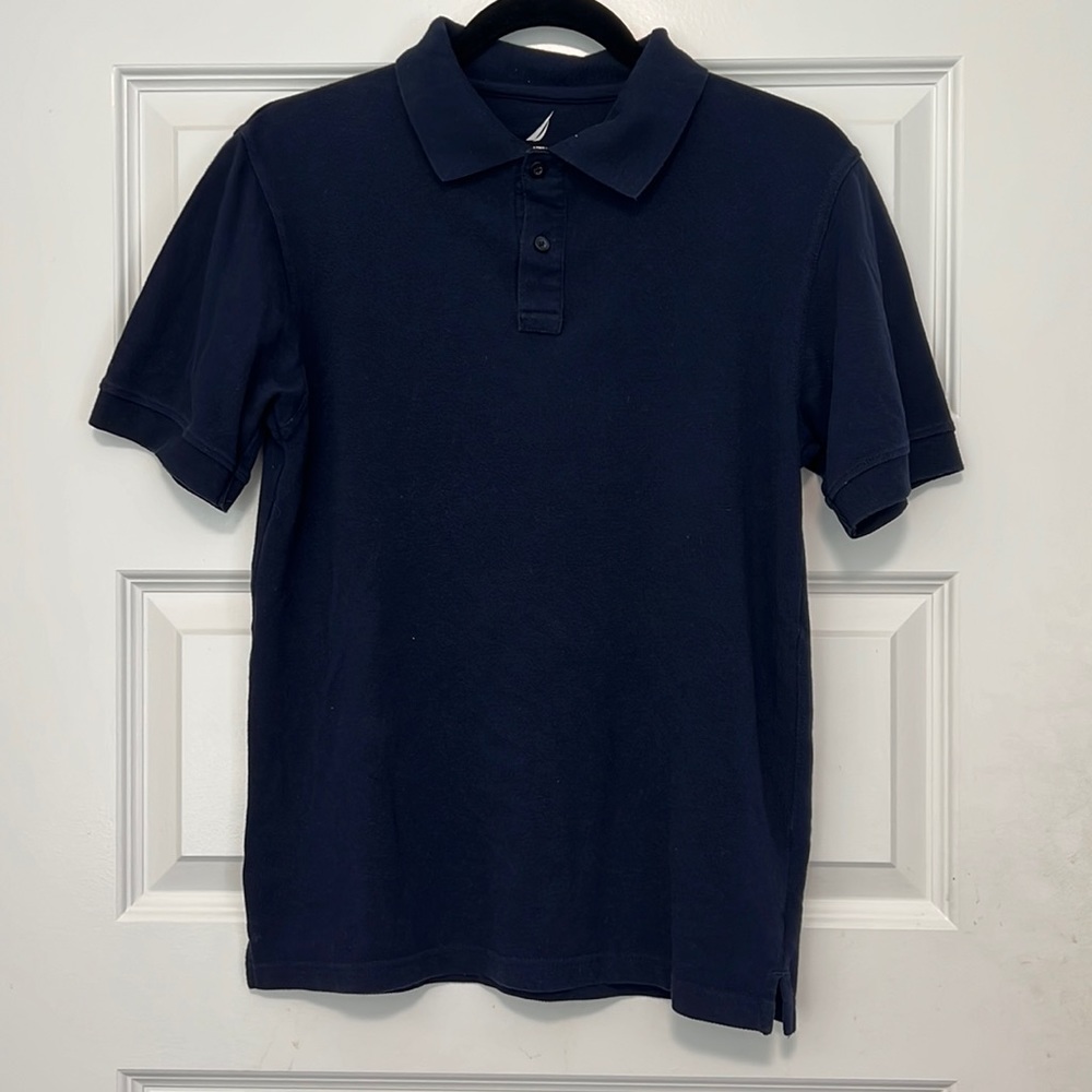 Blue Nautical Polo